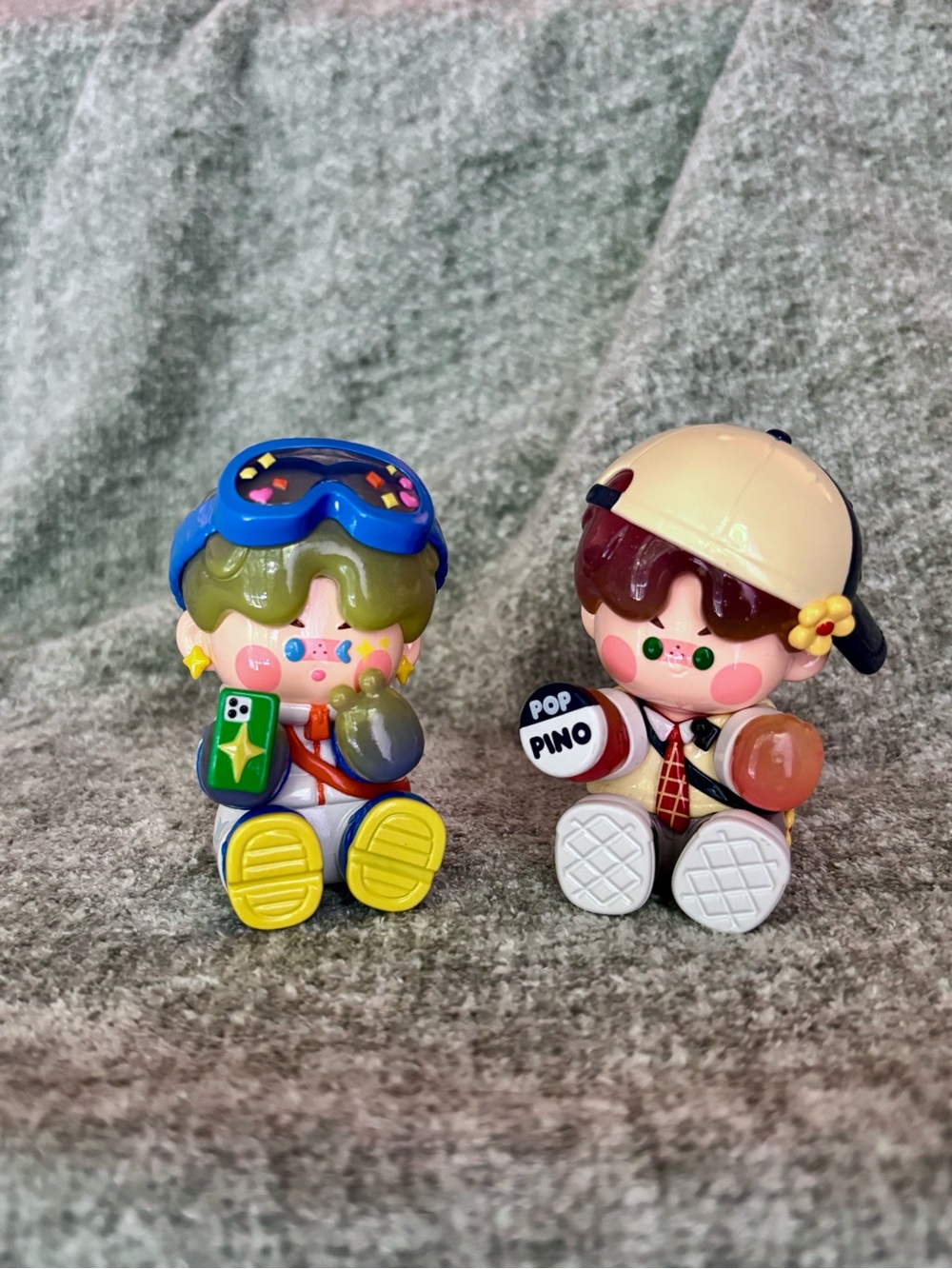 Pino Jelly Star Project Figure Bundle | Variety Show and Trading Card Shoot KPop